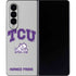 Texas Christian University Horned Frogs Logo Print Galaxy Z Fold4 5G Skin